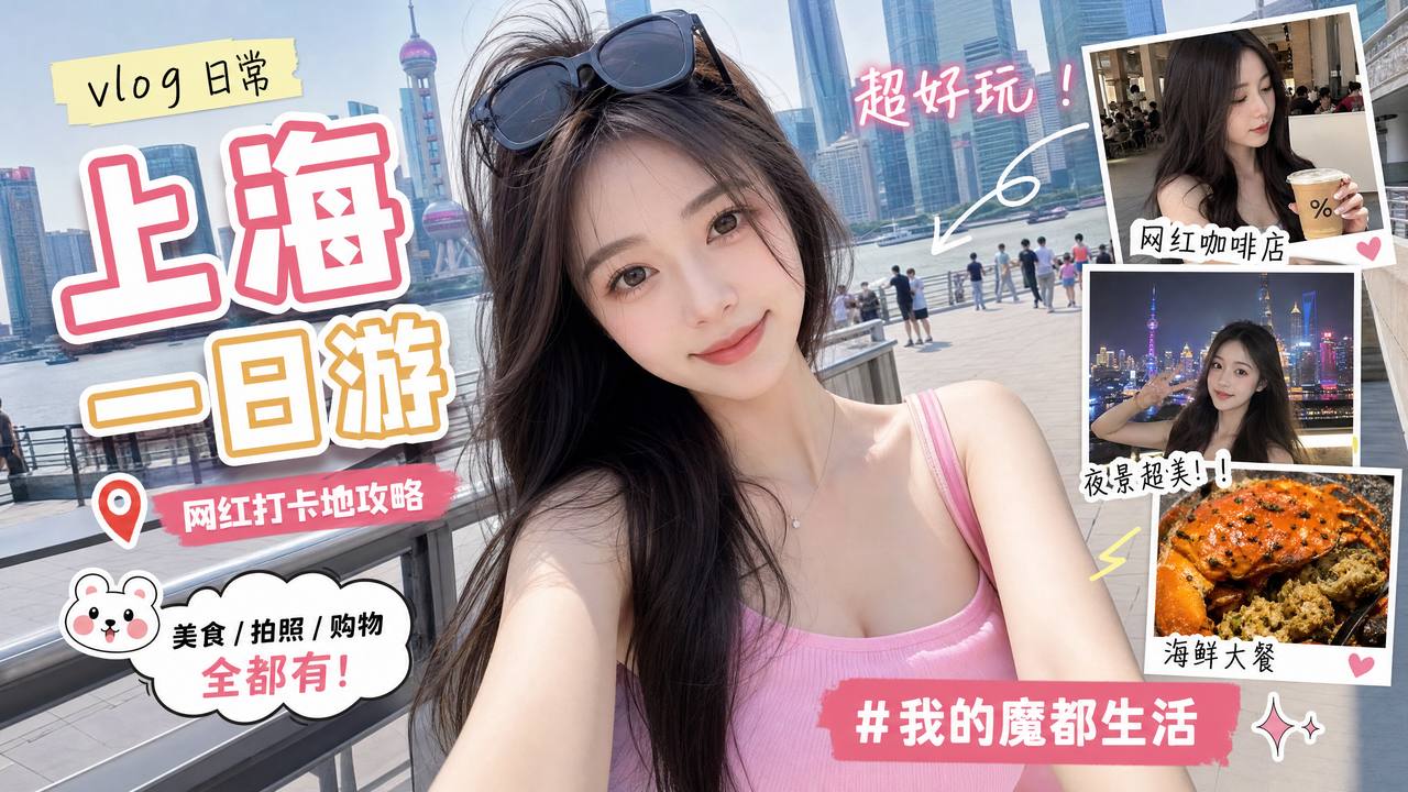 网红主播生活传媒Vlog